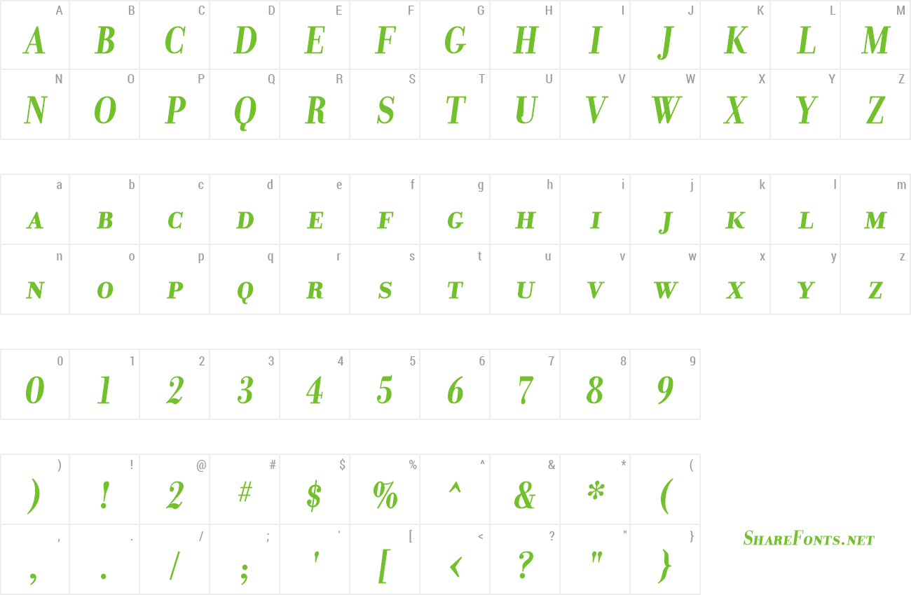 Font Donatora SC preview